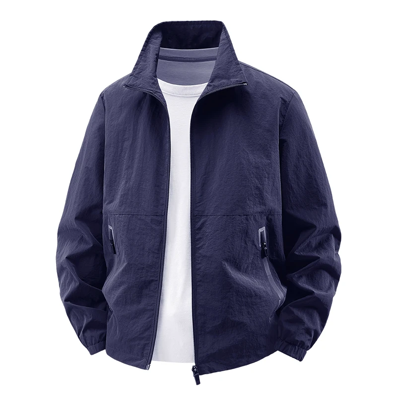 

Winter Men Outdoor Sports Running Windproof Jacket Comfortable Versatile Fashion Trendy Jacket Breathable Warm Denim Jacket