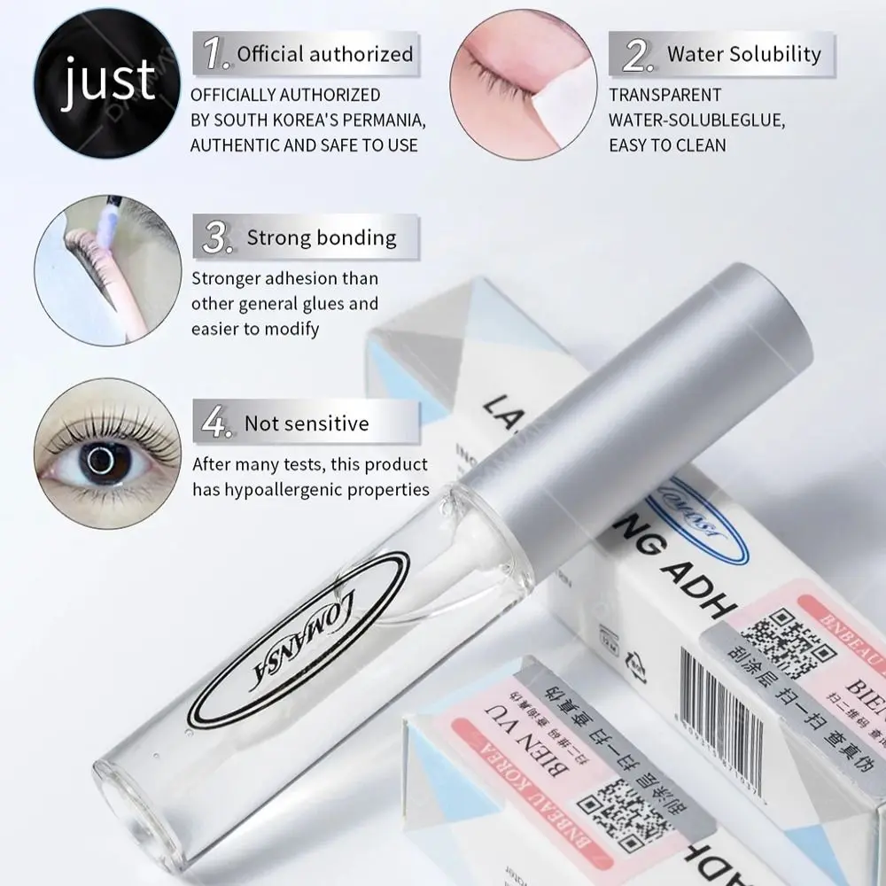 Nouveau 5ML colle baume cils ascenseur Super collant cils levage colle transparente cils Perm adhésif outil de beauté