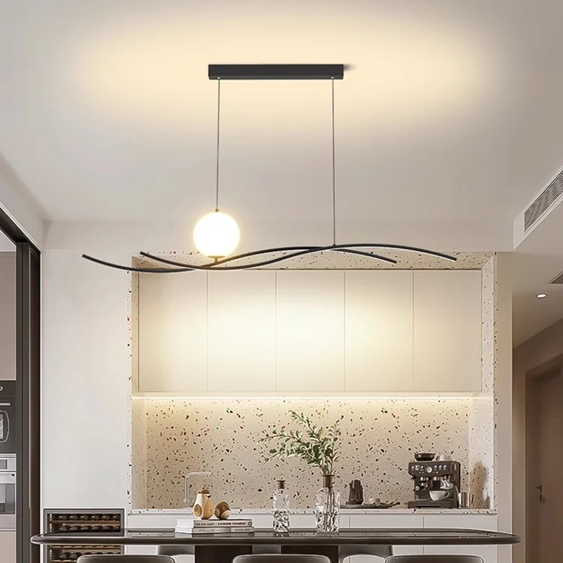 

Современные подвесные светильники для столовой, комнатное освещение, потолочная лампа, подвесная светодиодная люстра светильник
