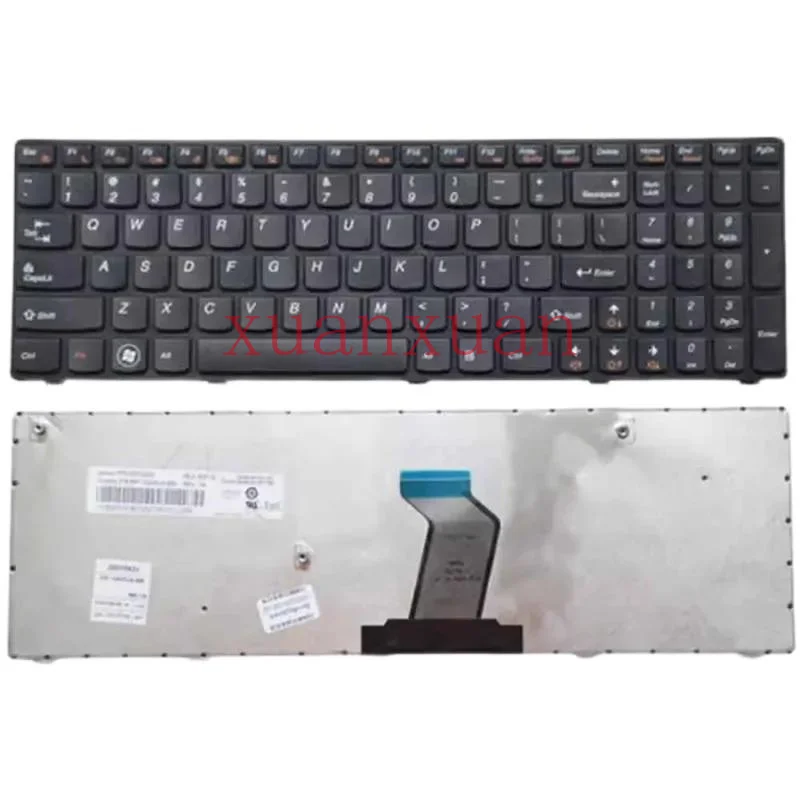 New Keyboard with backlit for Lenovo B590 B570E Z570 V570 B575E V580 b580