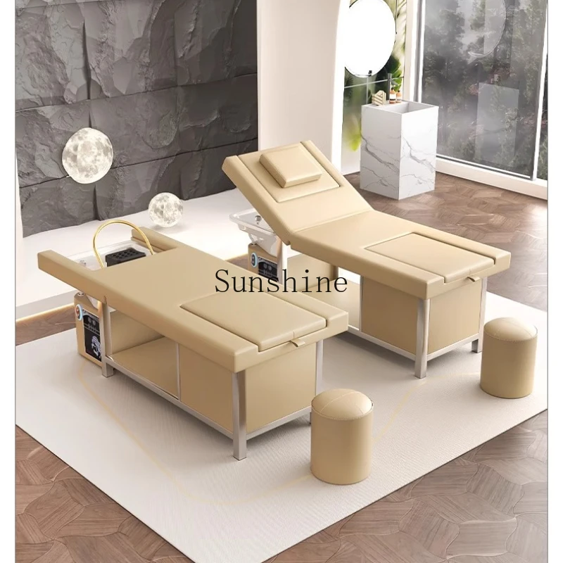 

High-end intelligent shampoo bed electric lift head treatment sofa integrated foot massage SPA