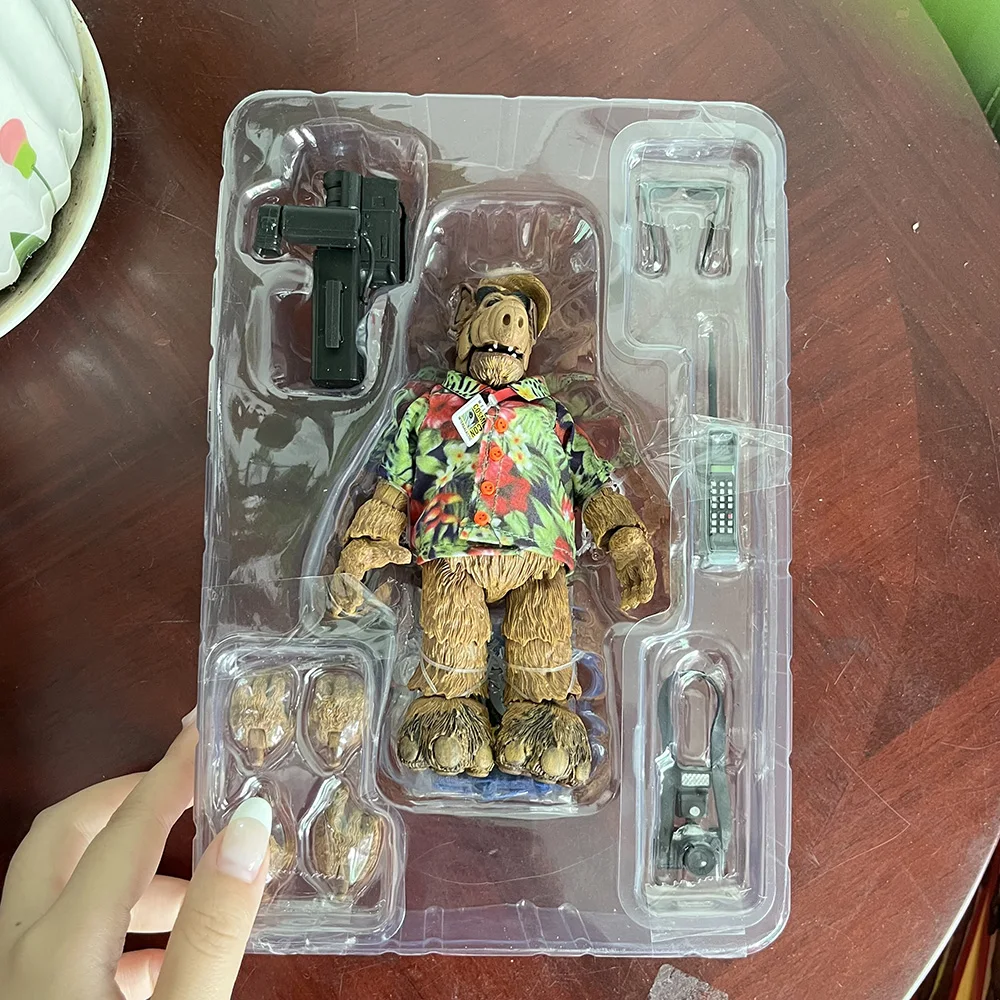 NECA Alien Life شكل ALF شخصية أكشن كونية قصوى ، ألعاب نموذجية حصرية ، دمية متحركة مشتركة ، هدية للأطفال ، NECA ، our