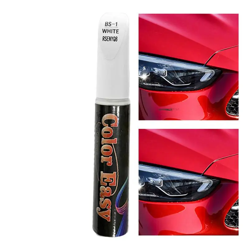 12ml vernice per auto graffi riparazione penna pennello pennarello impermeabile pennarello auto cura dei pneumatici Automotive mantenere nero bianco rosso grigio