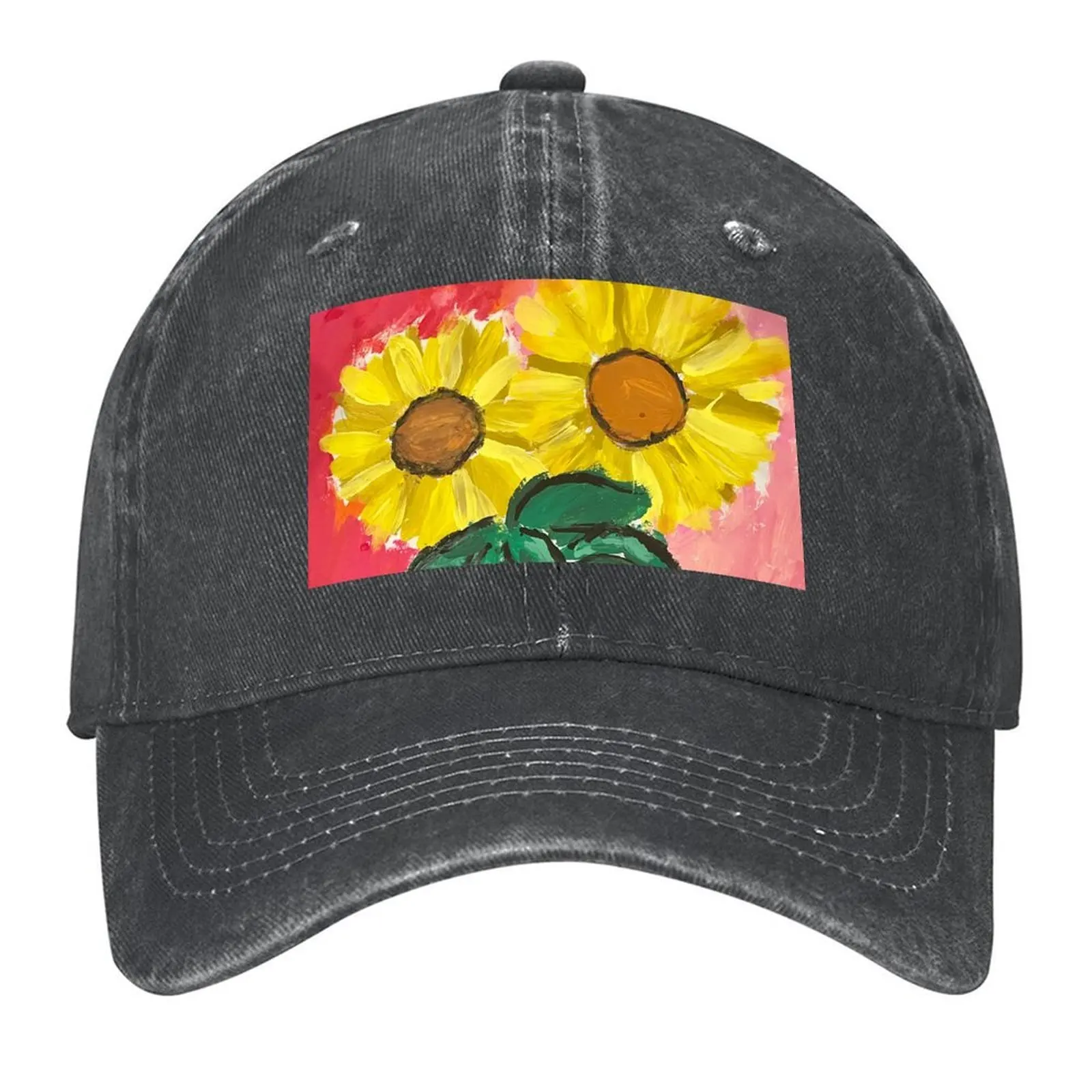 

Yellow Petals Baseball Cap Fishing cap Golf Hat Man Fashion Beach Sunscreen Female Men's