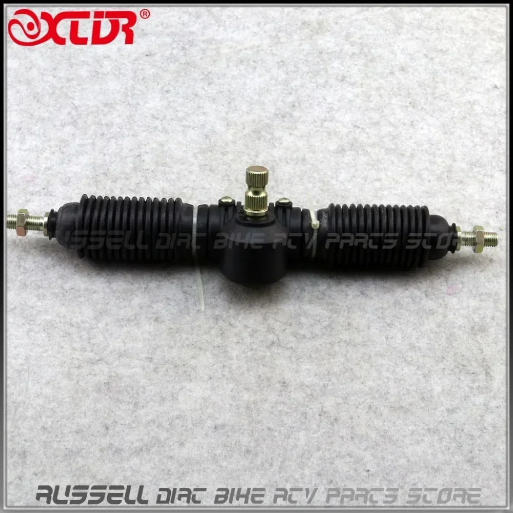 

420mm 320mm Power Steering Turn Rod Gear Shaft Rack Pinion Assembly For DIY China Go Kart Buggy Karting ATV UTV Bike Parts M10