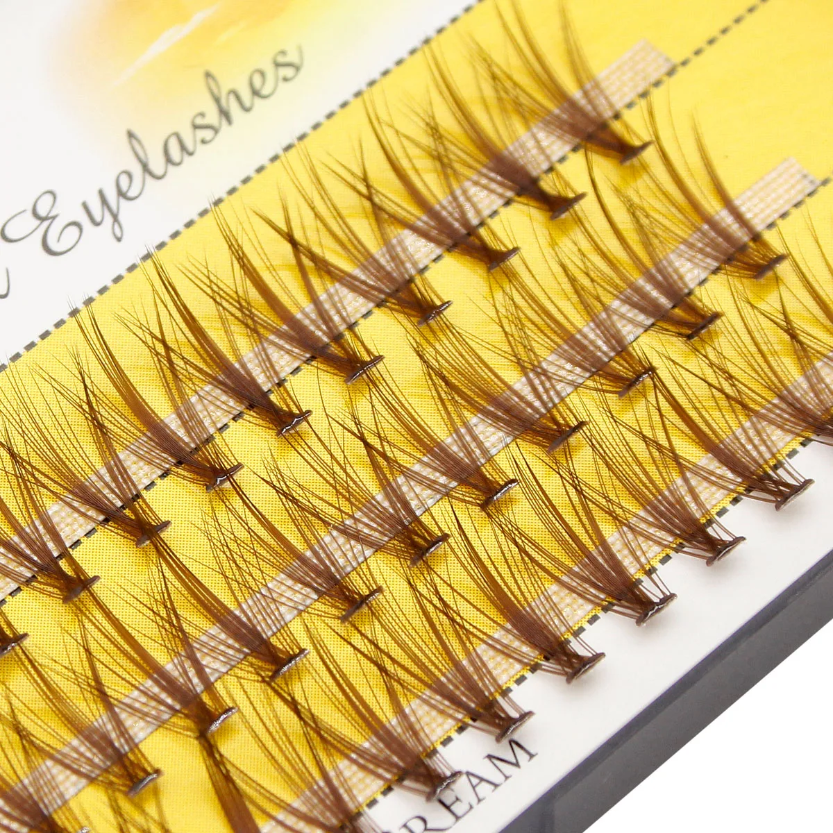 MYUD 20D/30D Cluster Silk 3D Russian curly, naturally soft, and extended false eyelashes are simple and easy to operate