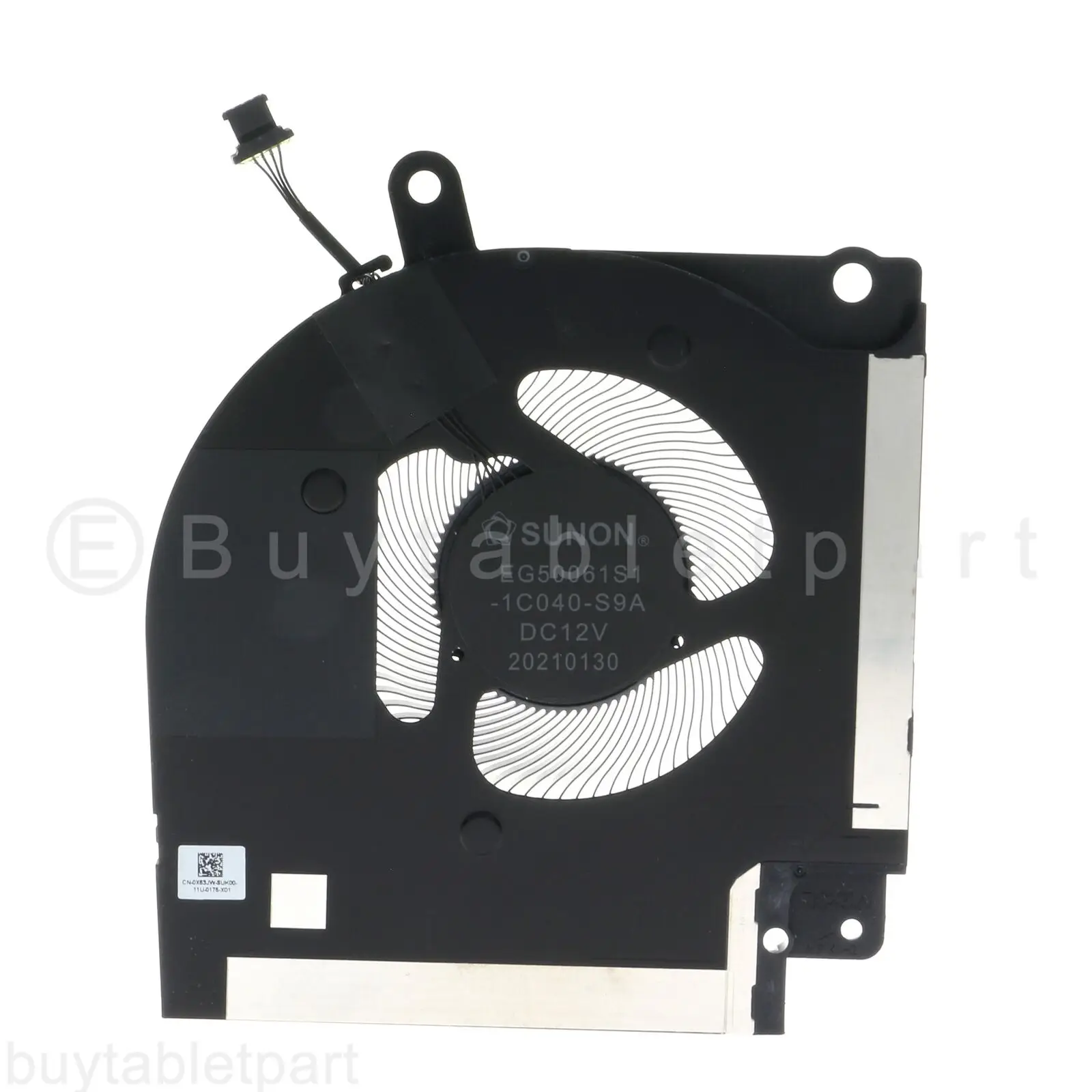 CPU GPU Cooling Fan FOR DELL ALIENWARE X17 R1 0X63JW 09DNWT EG50061S1-1C040-S9A