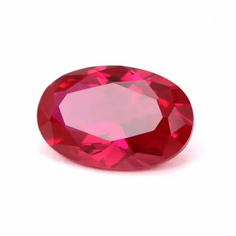 Loose Ruby Gem 20×30mm Large Cut VVS Loose Gem for Top Jewelry Rings Earrings Making Pretty Stone