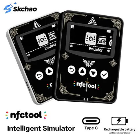 2026 New Smart NFC Simulator Pixl Infinite Card Swipe For Amiibo OLED Custom Screen for Switch/Switch 2/3DS/Wii U IC/NTAG System