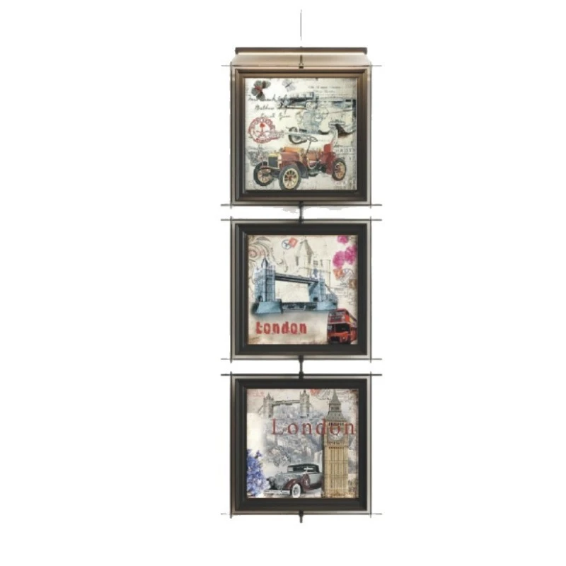 Aisle porch soft decoration painting high sense belongs to frame lighting painting art installation painting