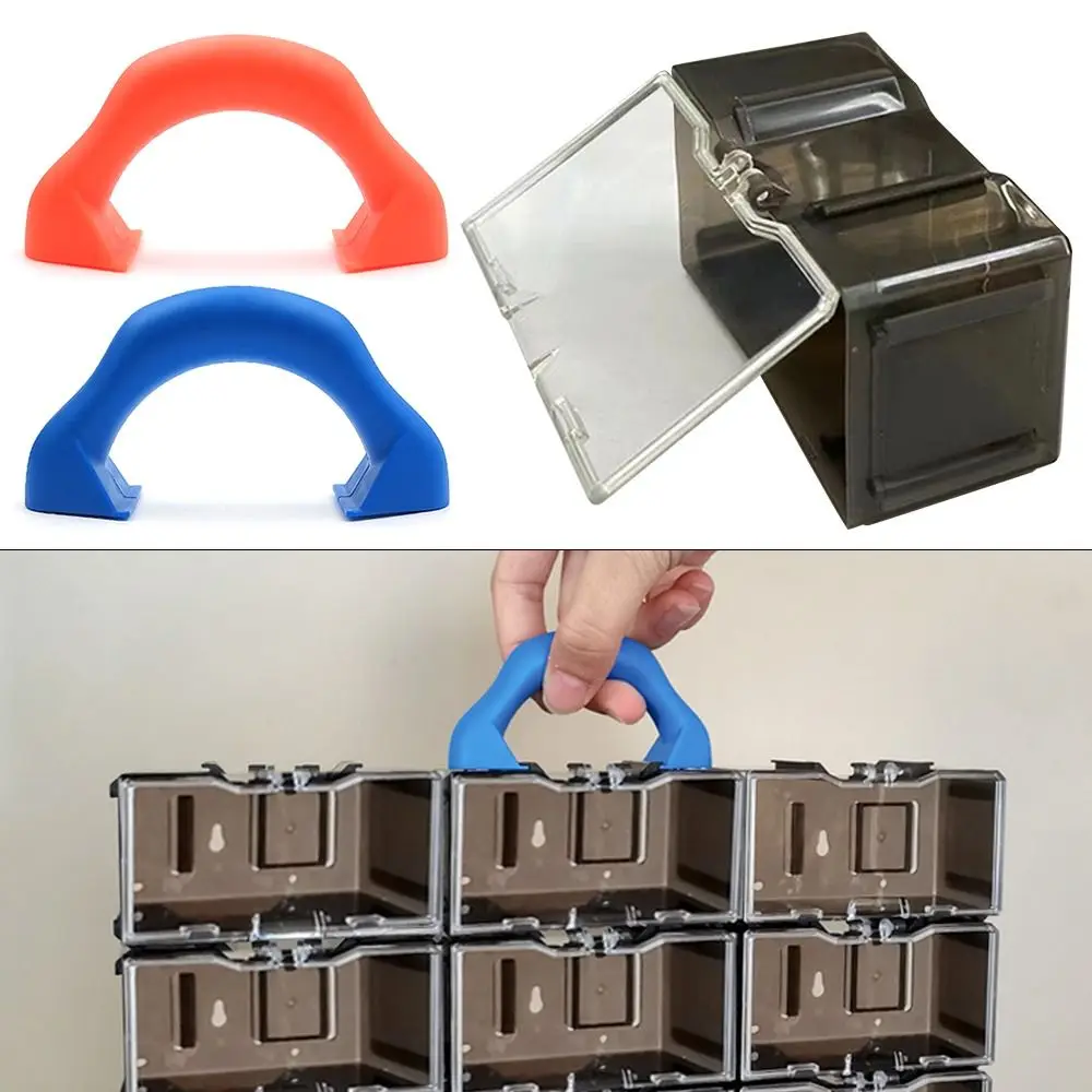 Durable ABS Display Box With Handle Without Car Toy Display 1/64 Diecast Model Car Storage Box Model