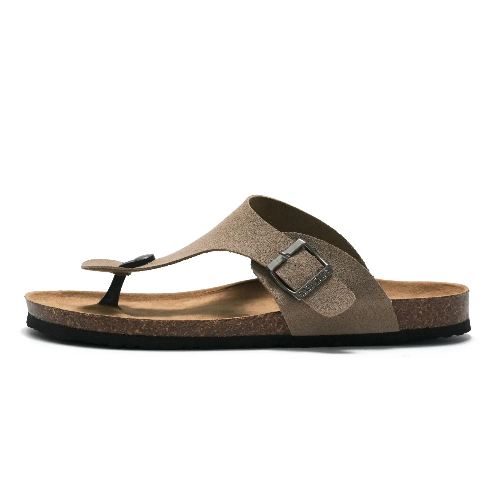 

Men's Cork Slippers Outdoor Couple Flip Flops Casual Beach Sandals