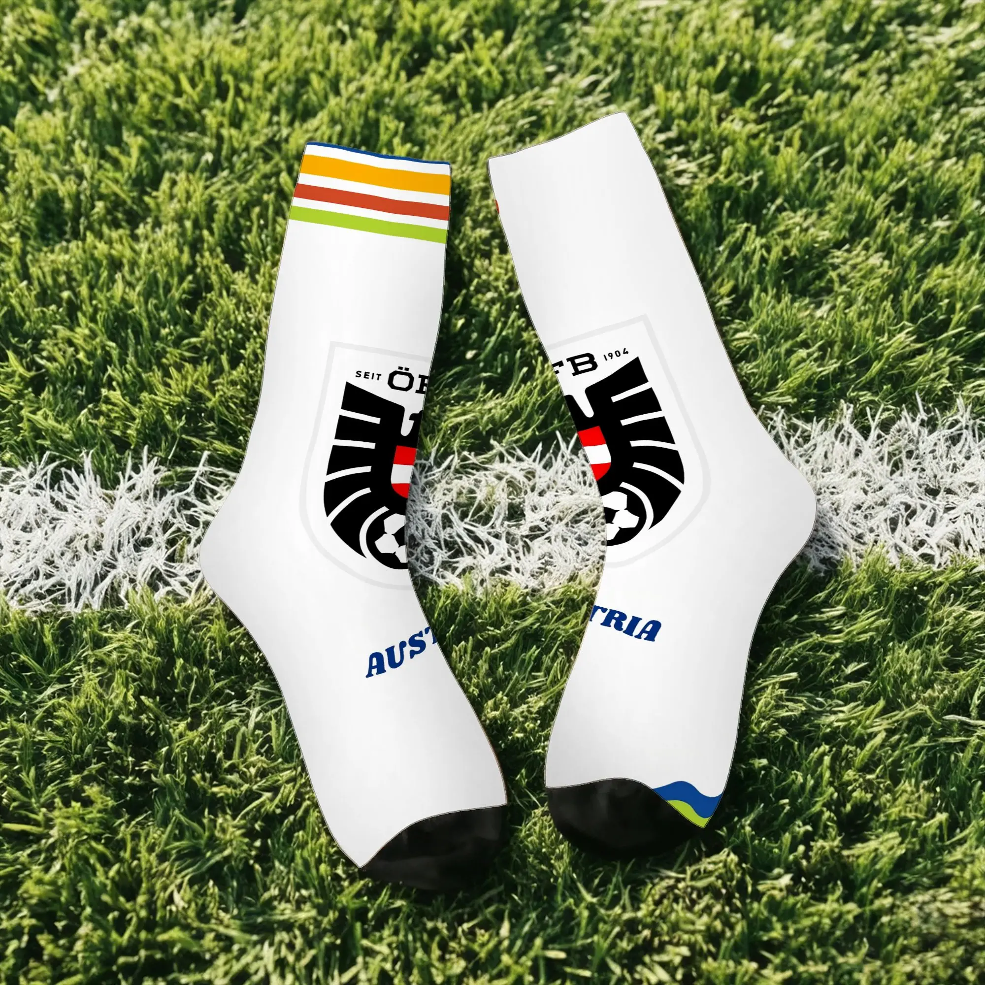 Hip Hop Retro Austria Crazy Men's compression Socks Unisex  Harajuku Pattern Printed Funny Sock Match Day Essentials