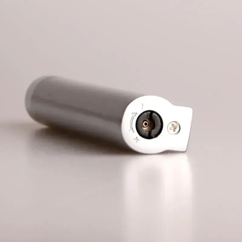 AOMAI طحن عجلة الشعلة أخف المعادن يندبروف الأزرق جت لهب ولاعة السجائر نفخ الغاز أخف التدخين الملحقات #4