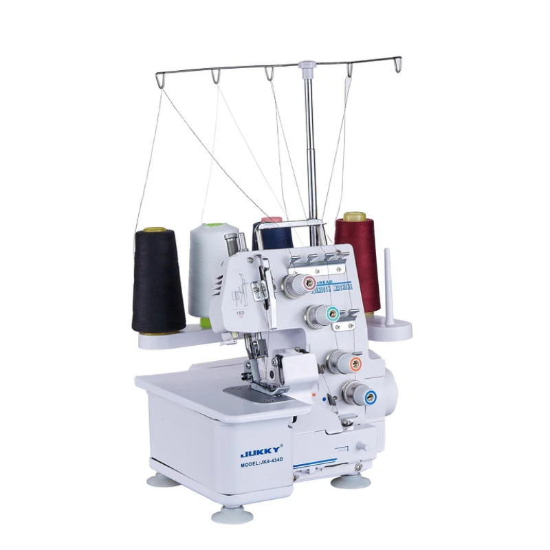 For JK4-434  4 thread multi-function overlock sewing machines for dress domestic overlock stitches