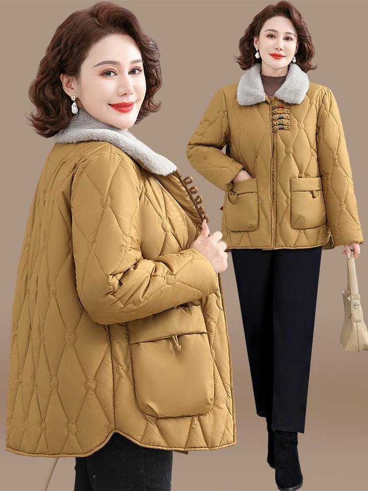 

Зимняя модная короткая хлопковая куртка, женское утепленное пальто из прочной полиэстеровой смеси, свободный крой, кардиган, осенне-зимняя верхняя одежда