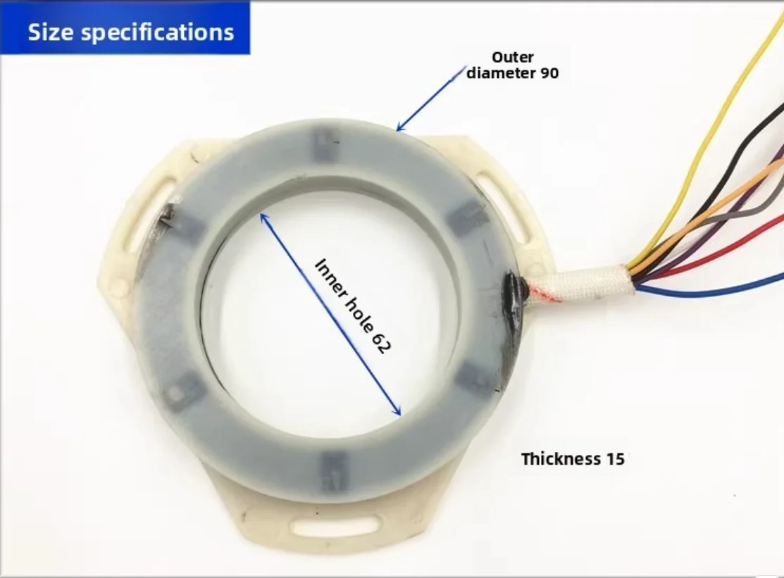 

Токарный станок с ЧПУ, электрический столб для инструментов, держатель 6 станций, сигнальный диск HAK31, сигнальная пластина, внешний диаметр 90, внутреннее отверстие 62, толщина 15