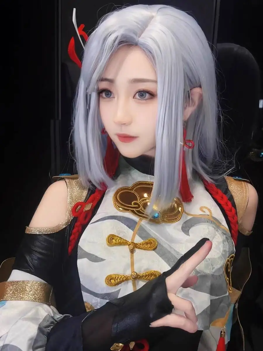 

New Fiesta Carnival Halloween Cos Cosplay Genshin Impact Shenhe Guchen Clothing