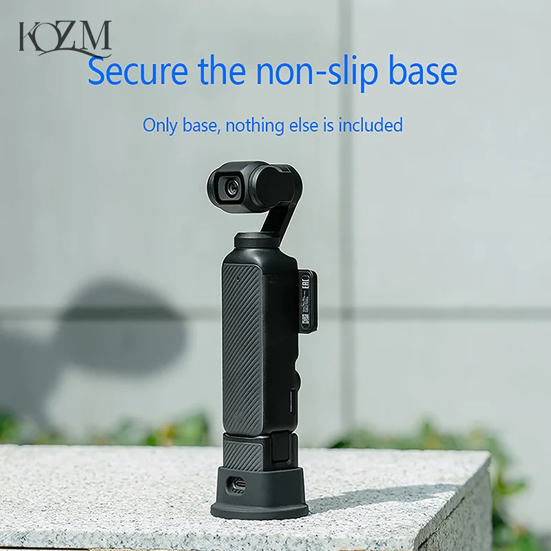 Silicone Non-slip Dock Desktop Support Base For Osmo Pocket 3 Handheld Gimbal Sport Camera Anti-skid Fixed Extension Base Stand