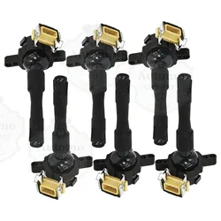 1/6PCS 12131748017 Ignition Coil 1748017 LR022494 For 1997-2000 BMW 528i 328i 01-2002 BMW 325i 352i Land Rover525i V6 2.5L