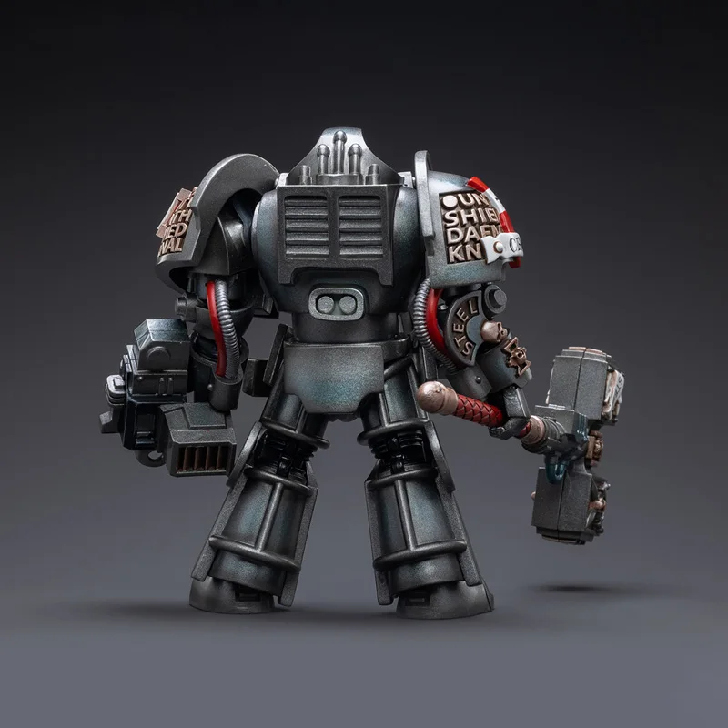 [Précommande] JOYTOY gris chevaliers Terminator Caddon Vibova 1/18 figurine Warhammer 40K Joint mobile poupée jeu soldat cadeau jouet