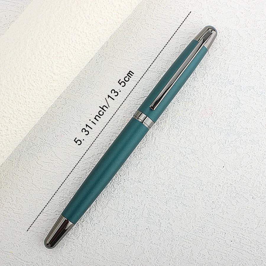 1 PC Metal Fountain Pen, Stylish and Sturdy,Mechanical Feel,Metallic Touch  0.35mm Extra Fine Nib,Luxury Pen,