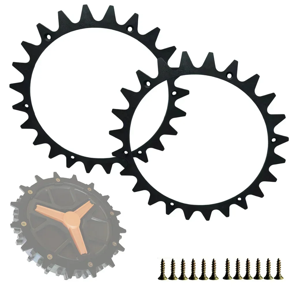 Imagem -03 - Cortador de Grama Tração Roda Substituição Spikes para Wo-rx Cortar Robô Cortador de Grama 225 mm Wr153e Wr155e Pcs