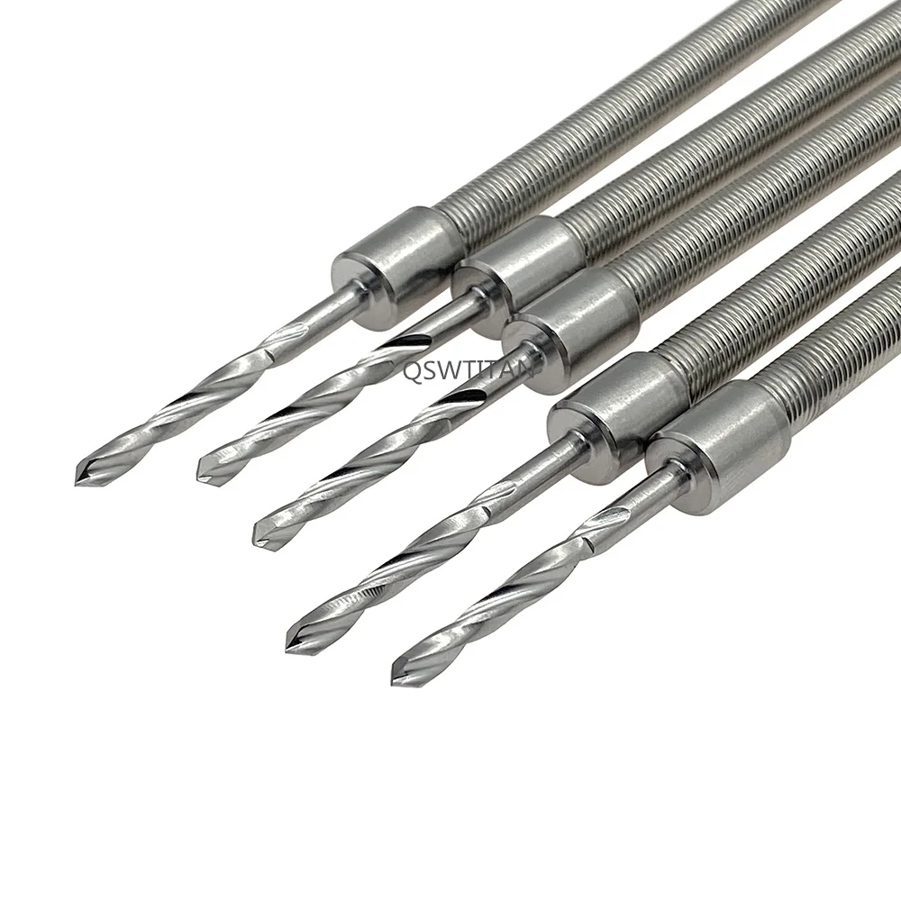 Flexible Drill Bit Soft Drill Reconstruction Plate Operation Tool Stainless Steel Orthopedic Instrument