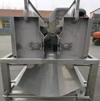2025年式家禽屠殺場脱羽機　鶏首羽根抜き機