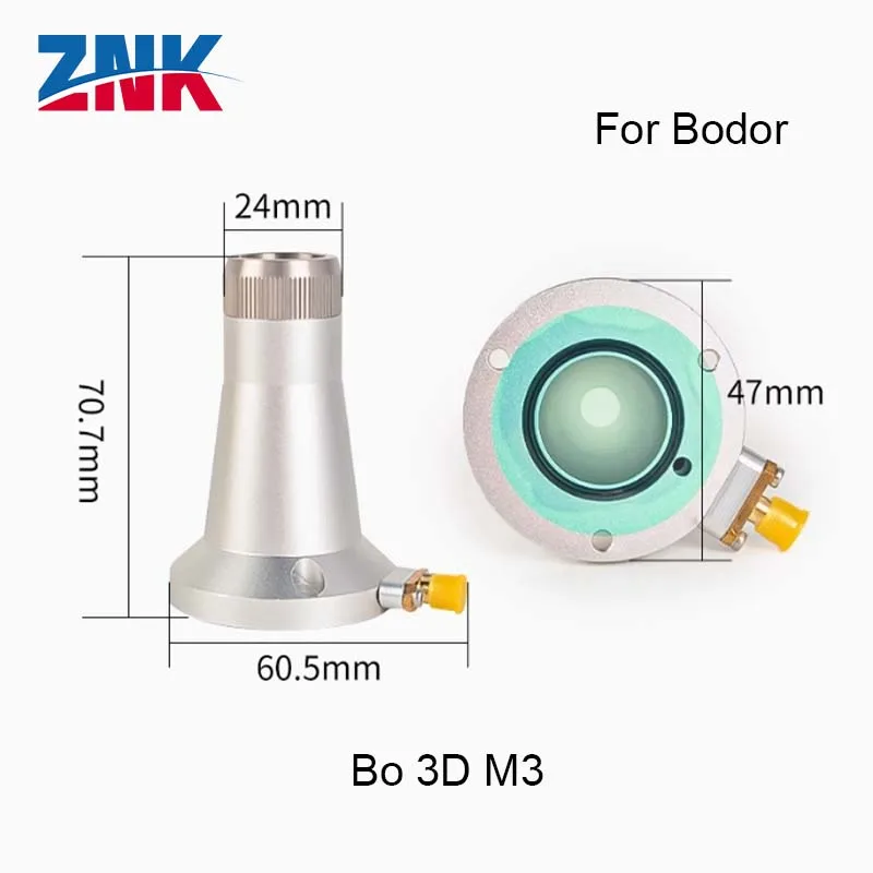 ZNK Bo Laser Nozzles Sensor Nozzle Connector 3D M3/M4 Planar 3KW 28/32mm Ceramic Connect Head For Fiber Laser Cutting Heads