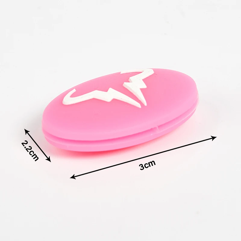 Теннисная ракетка с героями мультфильмов, амортизаторы, виброгасители, силиконовые прочные аксессуары для тенниса