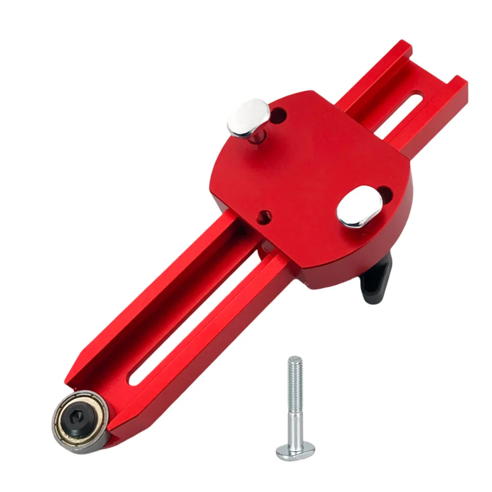 

Repetitive Narrow Strip Cuts Tool Cutter T-Rail Compatible 174*64mm Table Saw Jig Adjustable Range Aluminum Alloy Construction