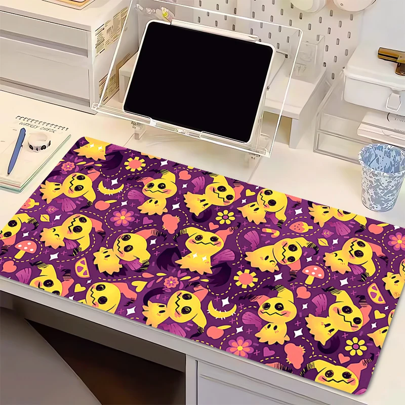 Mouse Pad Kawaii Accessories Notbook P-Pokemon Mimikyu Computer Speed Mini Pc Gamer Keyboard Pad Desk Mat Mousepad For Best Gift