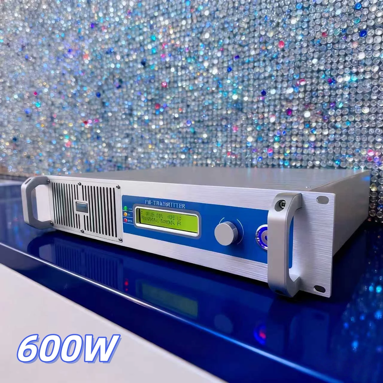 Совместимый FM-передатчик YXHT-600 В, 110 В, 220 В (100–240 В, многонапряжение) — звук компакт-дисков, работа с ручкой, для церковной/музырского парка