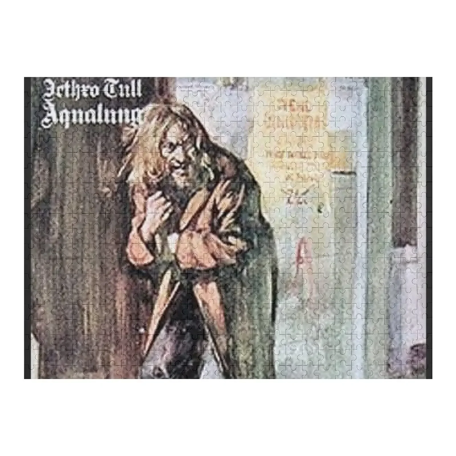 

Jethro Tull Aqualung Paint Art Jigsaw Puzzle Wooden Adults Custom Name Child Toy Puzzle