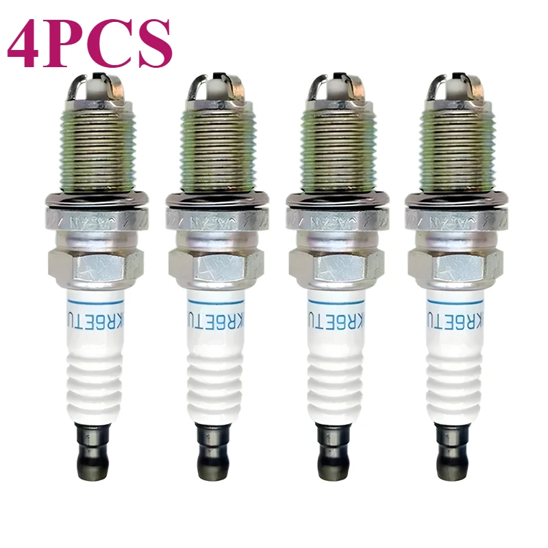 4PCS MN119942 BKR6ETUB Normal Spark Plugs Fit For MITSUBISHI High Quality MN19942 Ignition Plugs