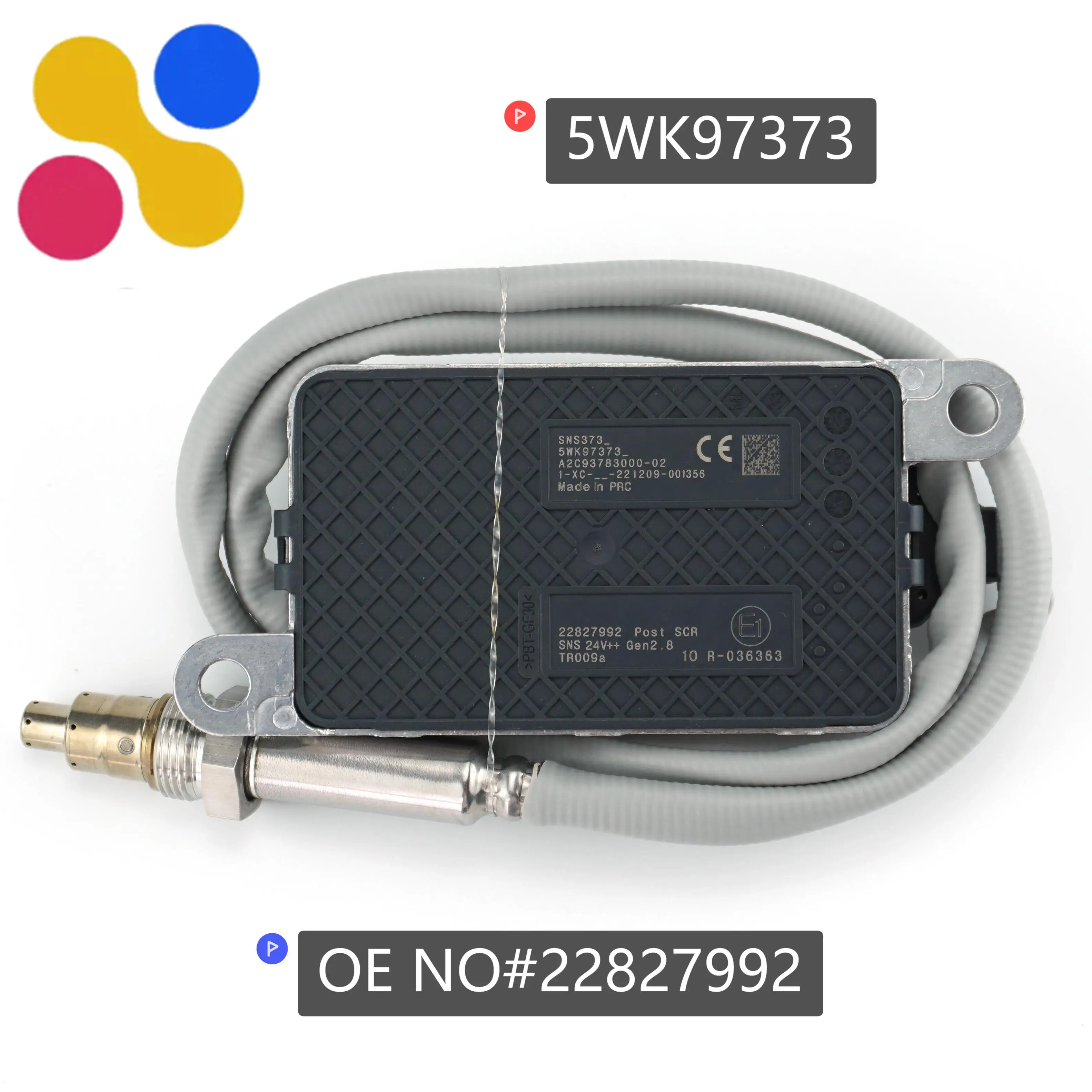 

22827992 5WK97373 5WK9 7373 Новый датчик азота и кислорода Nox Sensor для грузовика VOLVO 24 В Высококачественные автозапчасти