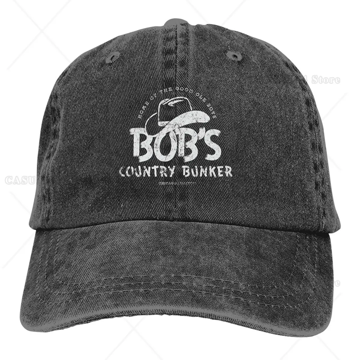 

Bob's Country Bunker Classic Baseball Cap Men Hats Women Visor Protection Snapback The Blues Brothers Caps