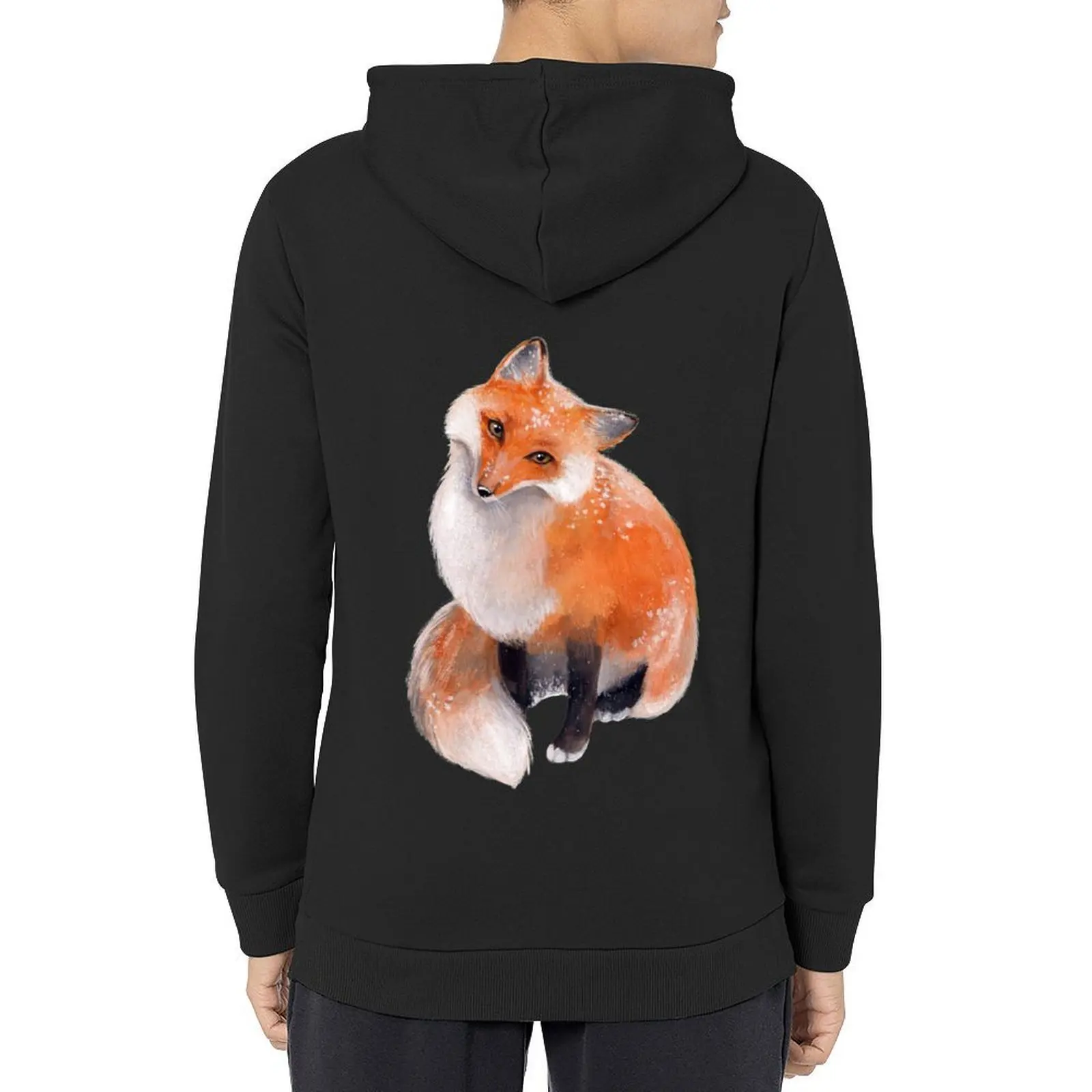 

Fox Hoodie men clothes japanese style graphic t shirts men aesthetic clothing man hoodie