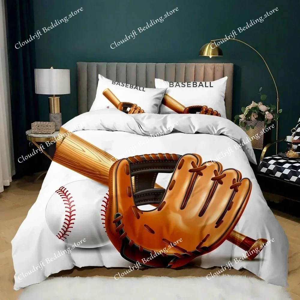 

Sport Rugby 3D Print Comforter Bedding Set Cartoon Scenery Adult Europe Queen Twin Single Size Duvet Cover Set Pillowcase Luxury
