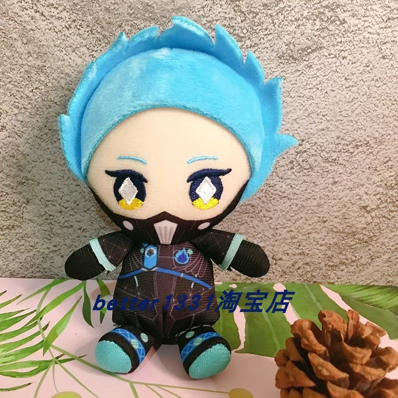 Original Disney Twisted Wonderland Sunrise Plüsch-Schlüsselanhänger, gefüllter Puppen-Charm, weiche Mini-Figur, Spielzeug