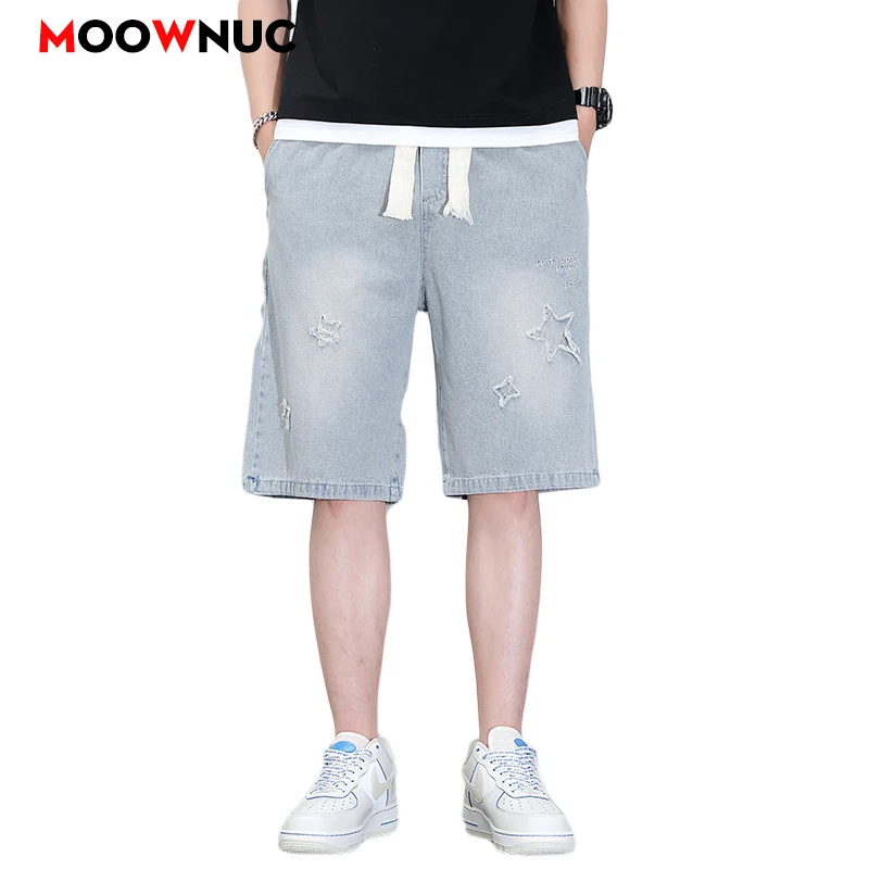 

Streetwear Denim Pants Summer Shorts Men's Clothing Fashion Man Men's Casual Trouser Outdoors Sweatpants Male Clothes Sportswear
