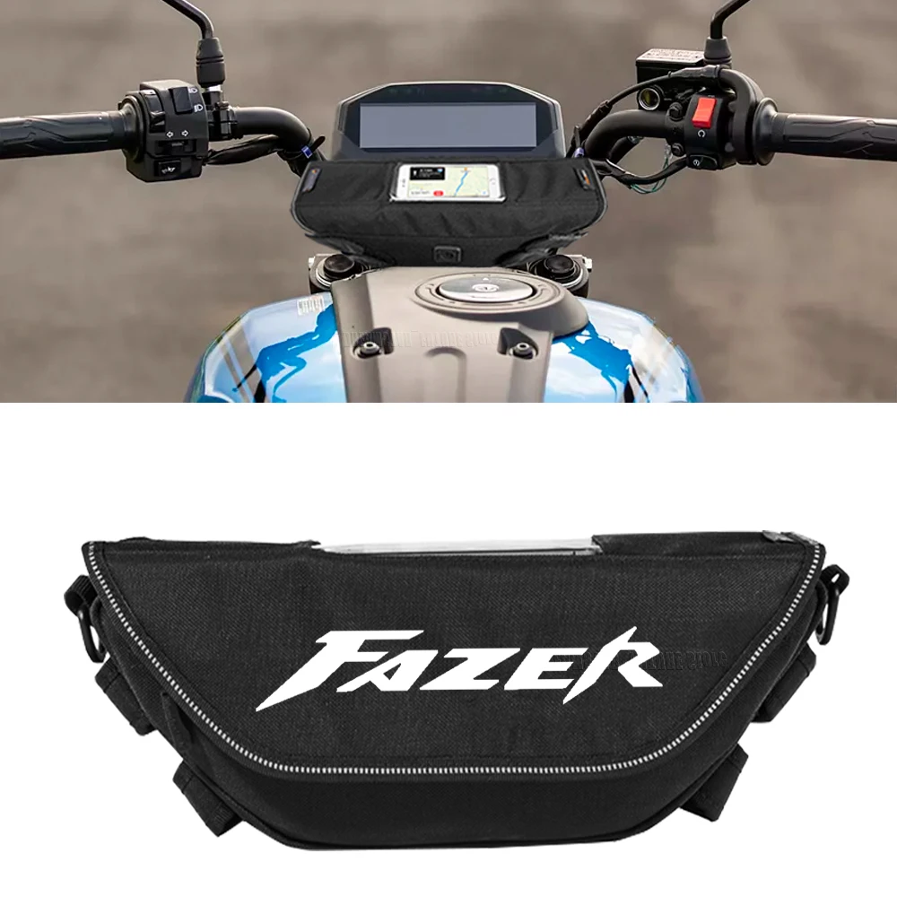 For FZ1 FZ-1 2006-2015 FZ6 N S 2004-2016 FZ8 FZ-8 2010-2018 Fazer Waterproof motorcycle handlebar travel navigation bag