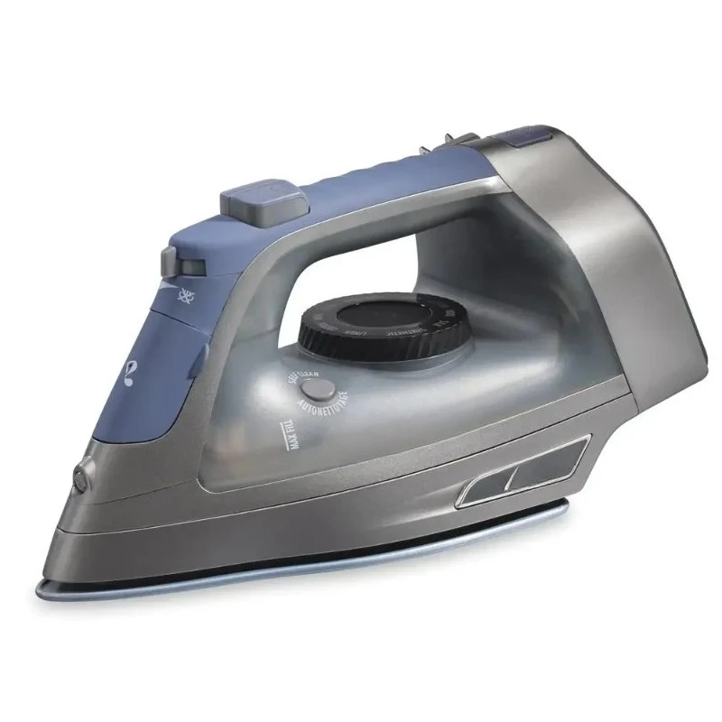 

Durathon Electronic Cord Iron 10x Durable Nonstick 60% More Steam Retractable Cord Easy Fabric Selection 3-Way Auto Shutoff