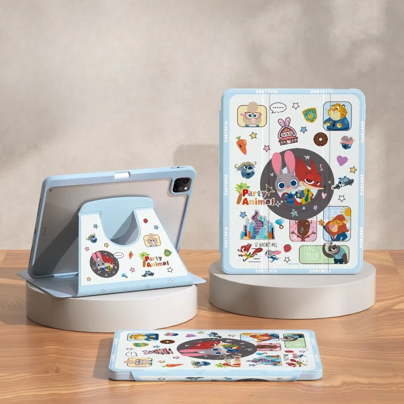 

Zootopia For iPad Case ipad 8 9 10 10.2in Air4 5 10.9in M2 M3 A16 11in Protective case Ipad Pro4 5 6 12.9in M4 13in Tablet Cover