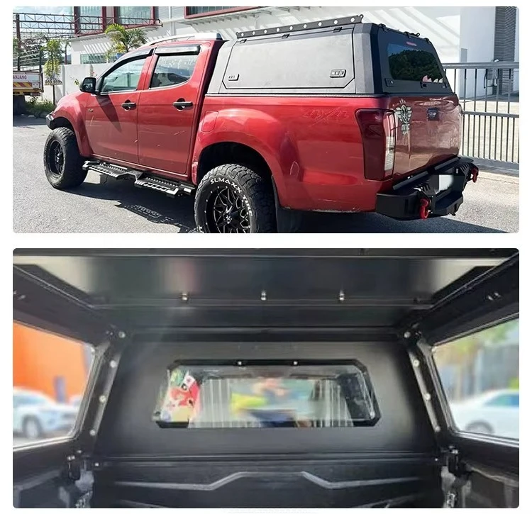 

Ranger F150 F-150 Pickup Bed Enclosure Hardtop Canopy Lockable Topper for Work and Camping Outdoor Use