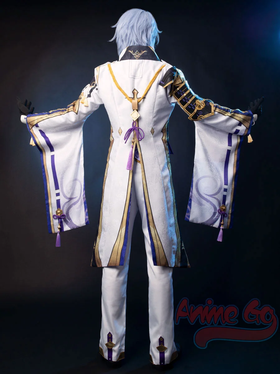 Jogo genshin impacto kamisato ayato cosplay traje halloween outfits c01021 aa