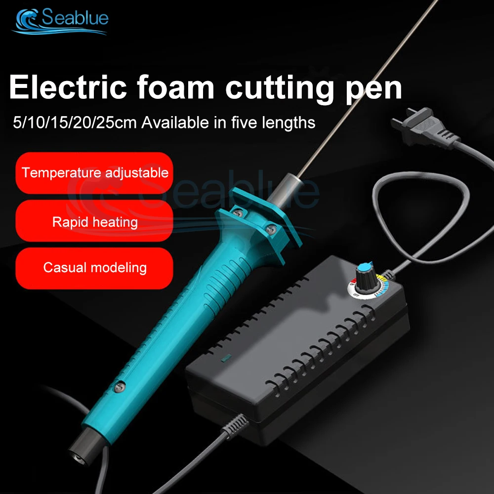 Electric Foam Cutter Pen Portable Cutter Styrofoam KT Board Pearl Cotton 100V-240V Universal Electric Heating Pen Power Supply