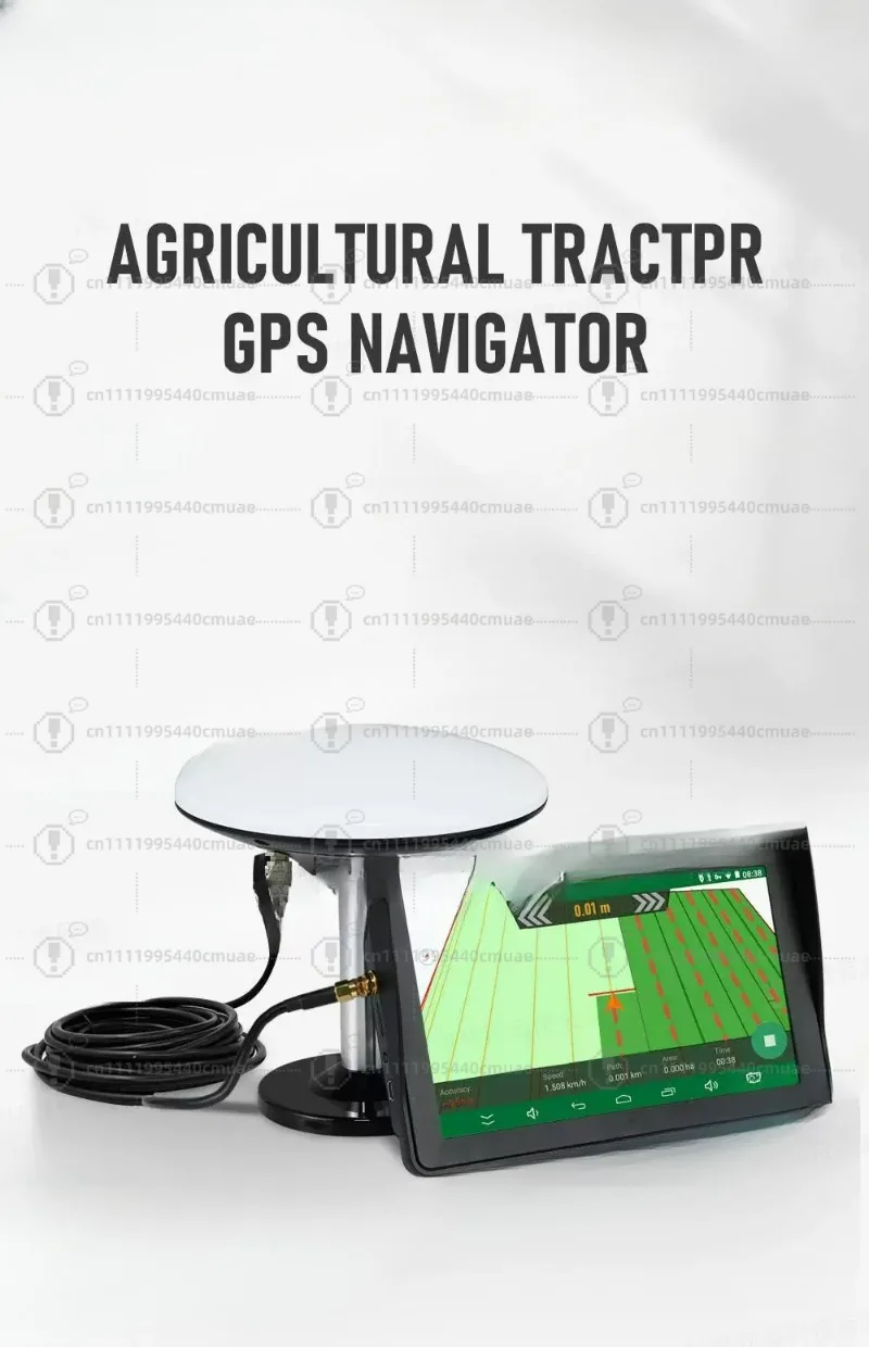 9-Inch GPS Agricultural Tractor Navigator Harvester GPS Autonomous Driving Farmland Special Navigation