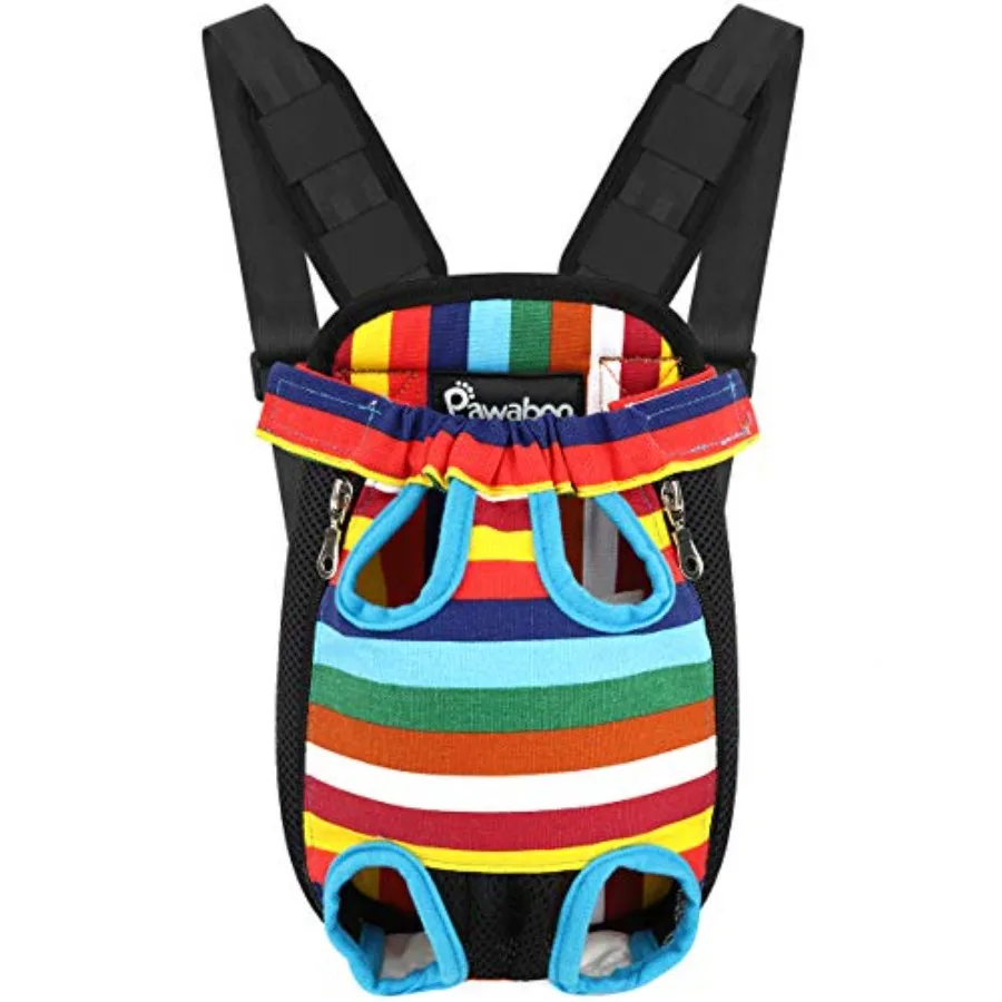 

Pet Carrier Backpack Adjustable Pet Front Cat Dog Carrier Backpack Travel Bag Legs Out EasyFit for Traveling Hiking Camping for